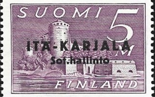1941 Itä-Karjala 5 mk **  LaPe I-K 6