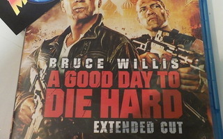 A GOOD DAY TO DIE HARD BLU-RAY .