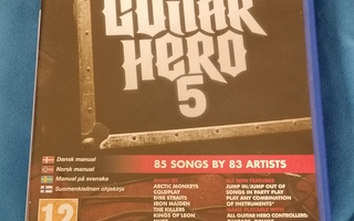 Guitar Hero 5 Ps2 Playstation 2 CIB Nordic