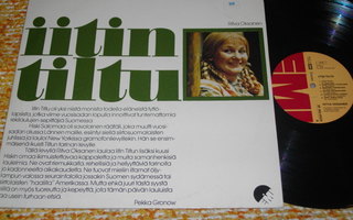 RITVA OKSANEN - iitin tiltu - LP 1974 iskelmä EX