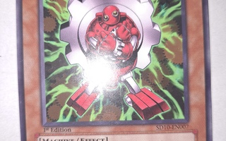 1996 Yu-Gi-Oh Red Gadget card