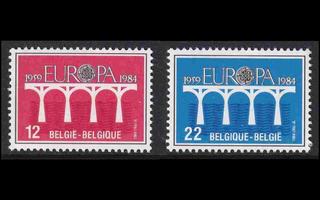 Belgia 2182-3 ** Europa (1984)