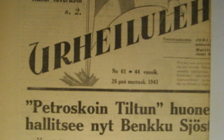 Suomen Urheilulehti Nro 61/1941 (15.3)