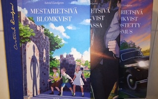 LINDGREN :  MESTARIETSIVÄ BLOMKVIST TRILOGIA