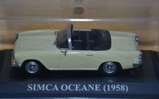 Simca Oceane 1958 avoauto 1/43  uusi