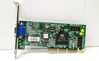 Nvidia Riva TNT2 TM64 AGP näytönohjain