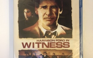 Witness (Blu-ray) Harrison Ford, Kelly McGillis (1985) UUSI