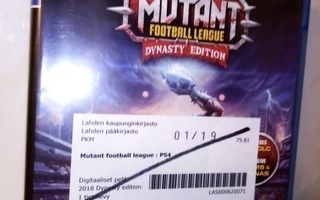 PS4 MUTANT FOOTBALL LEAGUE :  DYNASTY EDITION