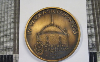 IV Pakkaskymppi 1993. Viipurin Urheilijat 75 V mitali.