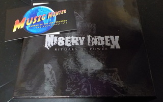 MISERY INDEX - RITUALS OF POWER UUSI CD BOKSI