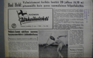 Suomen Urheilulehti Nro 100/1953 (28.2)