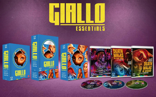 Giallo Essentials - Blue Edition (3x Blu-ray) Arrow (UUSI)