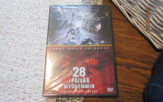 The Happening & 28 päivää myöhemmin dvd. *uusi*