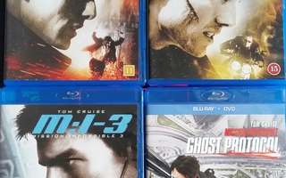 Mission: Impossible - Vaarallinen tehtävä 1-4 -Blu-Ray