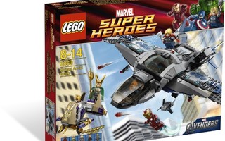 LEGO # SUPER HEROES # 6869 : Quinjet Aerial Battle ( 2012 )