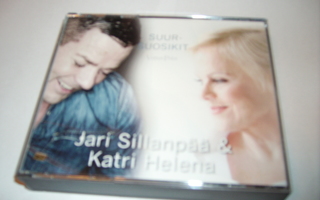 4CD Suursuosikit JARI SILLANPÄÄ &  KATRI HELENA *Sis.postik.