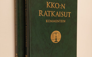 Pekka (toim.) Timonen : KKO:n ratkaisut kommentein 1999 1-2