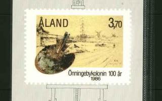 Ahvenanmaa  Postimerkkien vuosilajitelma v 1986