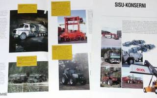 1994 Sisu konserni esite - KUIN UUSI  - 8 sivua - suom