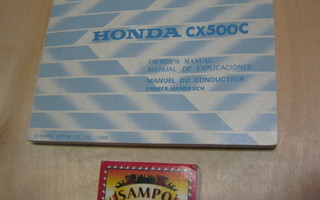 Käyttöohjekirja Honda CX 500 C