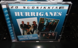 CD : 20 SUOSIKKIA :  Hurriganes : Let's go rocking tonight