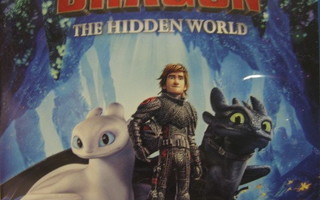 HOW TO TRAIN YOUR DRAGON 3 THE HIDDEN WORLD BLU-RAY