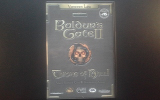 PC CD: Baldur's Gate II: Throne of Bhaal peli (2001)