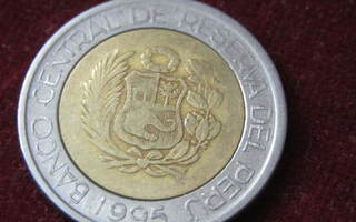 5 nuevos soles 1995. Peru
