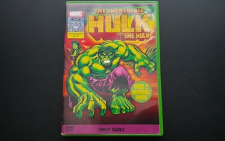 DVD: The Incredible Hulk And She Hulk (Animaatio) - Kausi 2