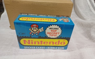 Nintendo Sticker Cards / Bubble gum BOX of 48 pcs (Unopened)