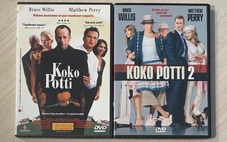 Koko potti 1&2 (2DVD) Bruce Willis & Matthew Perry