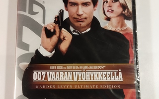 (SL) UUSI! 2 DVD) James Bond 007 - Vaaran vyöhykkeellä (1987