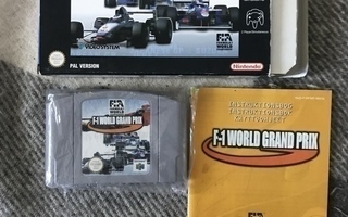 F-1 World Grand Prix CIB - Nintendo 64 (N64)