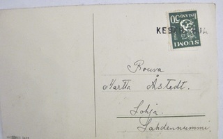 VANHA Postikortti Rivileima Keskilohja 1930-l