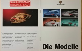 1999 Porsche 911 / Boxster esite - KUIN UUSI - 16 sivua