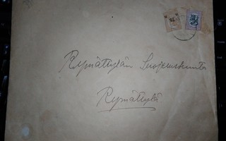 Rymättylä Suojeluskunta Postia Taivassalo 1925
