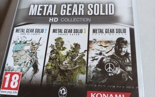 Metal Gear Solid HD Collection PS3 *UUSI*