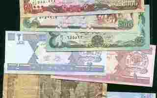 0003, Lähi-Idän maiden seteleitä mm. Afganistan, Irak