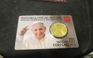 2014 Vatikaani CoinCard