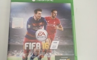 Xbox One, FIFA 16 peli.