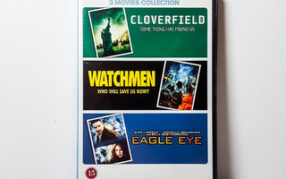 Cloverfield & Watchmen & Eagle Eye 3DVD