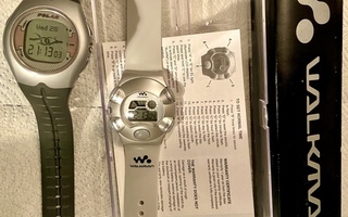 Sony Walkman Watch kello ja Polar kello, vintage