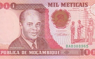 Mocanbiq 1 000 meticais 1991