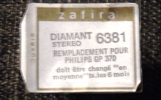 Levysoittimen neula Zafira Diamant 6381 (Philips GP370)