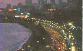 MUMBAI Bombay Intia pieni kartta 2005