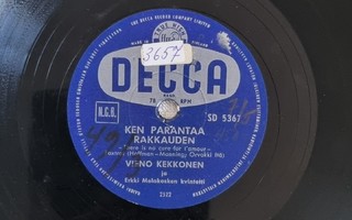 Savikiekko 1956 - Vieno Kekkonen - Decca SD 5367