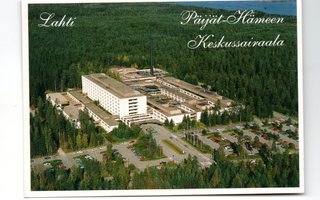 Lahti: Ilmakuva keskussairaalasta
