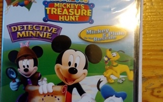 Mickey Mouse Clubhouse Triple Fun DVD (uusi, kelmussa)