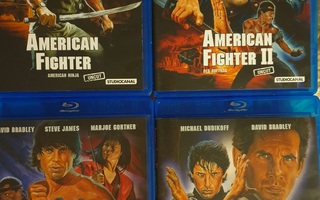 BLU-RAY  MICHAEL DUDIKOFF AMERICAN FIGHTER 1 - 4 KOKO SARJA