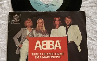 ABBA – Take A Chance On Me / I'm A Marionette (7")